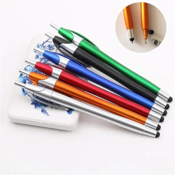 Capacitive Touch Push Ballpoint Pen - Capacitive Touch Push Ballpoint Pen - Image 0 of 4
