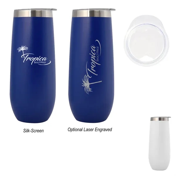 14 Oz. Korabel Stemless Champagne Flute - 14 Oz. Korabel Stemless Champagne Flute - Image 3 of 3