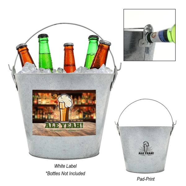 5 Liter Bevy Beverage Bucket - 5 Liter Bevy Beverage Bucket - Image 0 of 3