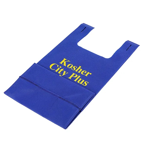 Reusable Heat Seal Non-woven T-Shirt Bags -12X22X7 - Reusable Heat Seal Non-woven T-Shirt Bags -12X22X7 - Image 1 of 3