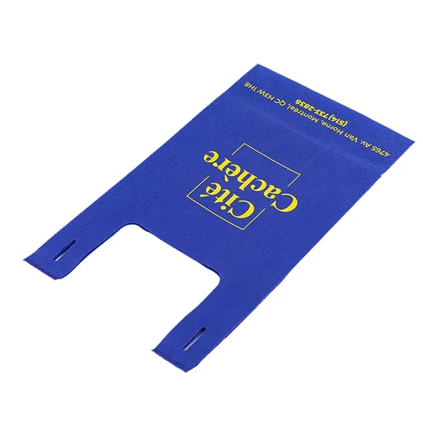 Reusable Heat Seal Non-woven T-Shirt Bags -12X22X7 - Reusable Heat Seal Non-woven T-Shirt Bags -12X22X7 - Image 2 of 3