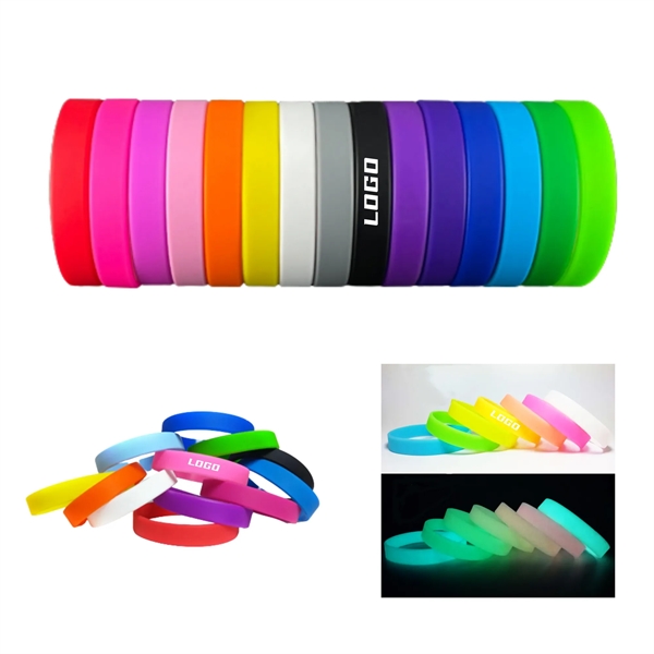 Luminous Sports Silicone Bracelet Glowing Wristband - Luminous Sports Silicone Bracelet Glowing Wristband - Image 0 of 0