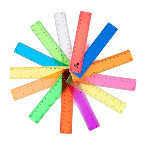 6" Plastic Ruler - 6" Plastic Ruler - Image 1 of 1