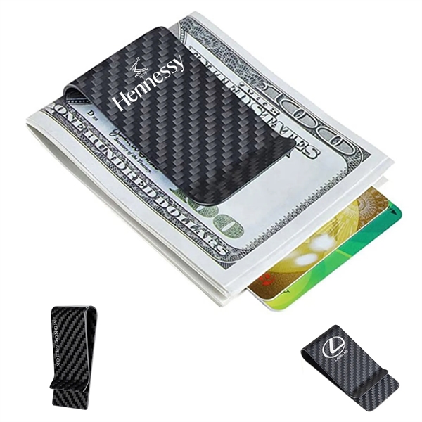Luxury Carbon Fiber Money Clip - Luxury Carbon Fiber Money Clip - Image 0 of 3