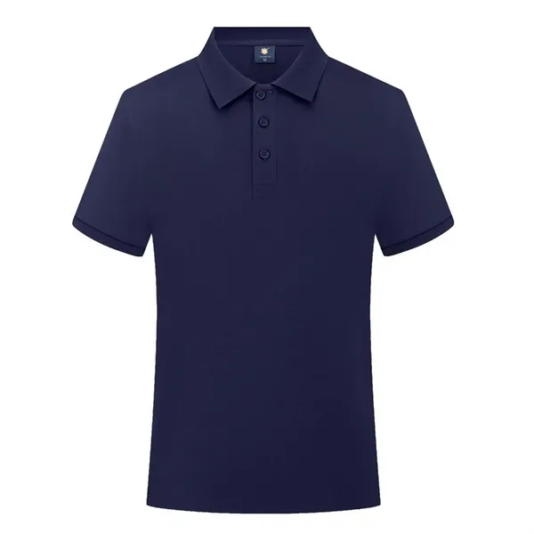 Unisex Casual Quick Dry Summer Cotton Golf Polo Shirt - Unisex Casual Quick Dry Summer Cotton Golf Polo Shirt - Image 1 of 7