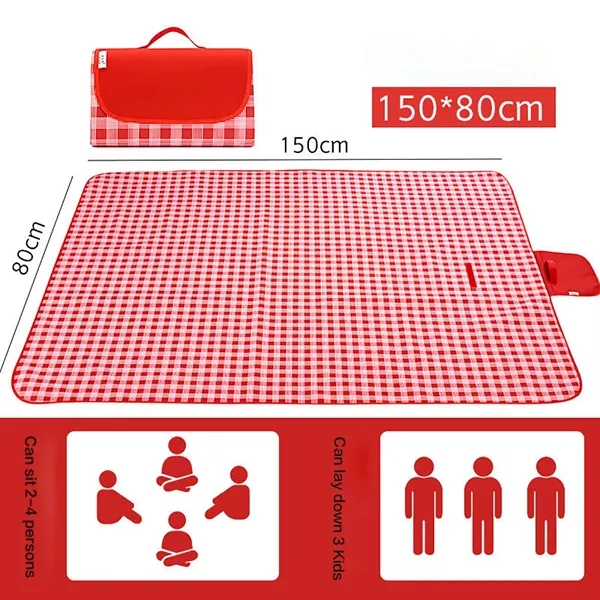 Folding Picnic Blanket Outdoor Camping Mat - Folding Picnic Blanket Outdoor Camping Mat - Image 1 of 7