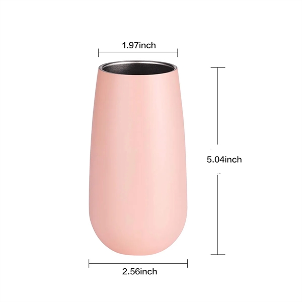 6 Oz Champagne Flutes Wine Tumbler - 6 Oz Champagne Flutes Wine Tumbler - Image 1 of 4
