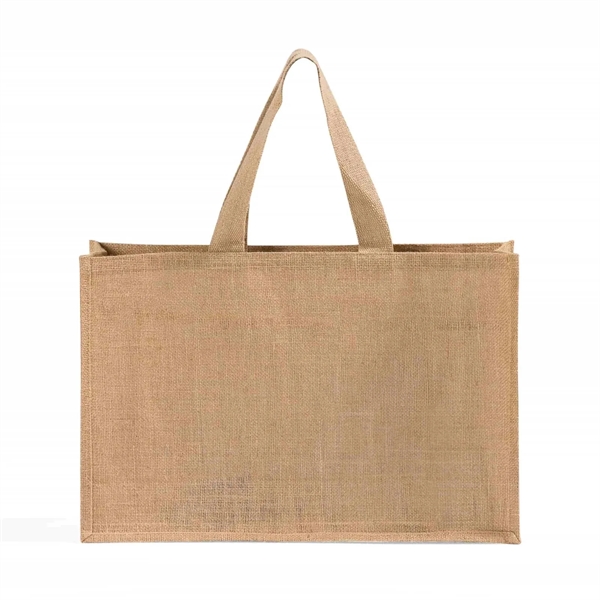 Carry All Jute Tote Bag - Carry All Jute Tote Bag - Image 1 of 8