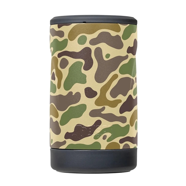Bison® Bevi Stainless Steel Insulated Camo Can Cooler - Bison® Bevi Stainless Steel Insulated Camo Can Cooler - Image 3 of 3