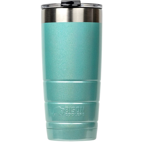 22 oz Bison® Stainless Steel Insulated Pearlized Tumbler - 22 oz Bison® Stainless Steel Insulated Pearlized Tumbler - Image 2 of 4
