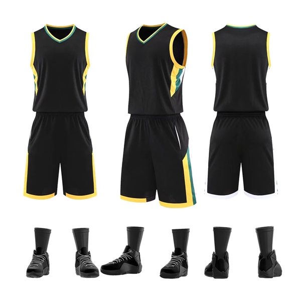 Customized Basketball Jersey with Shorts - Customized Basketball Jersey with Shorts - Image 3 of 10