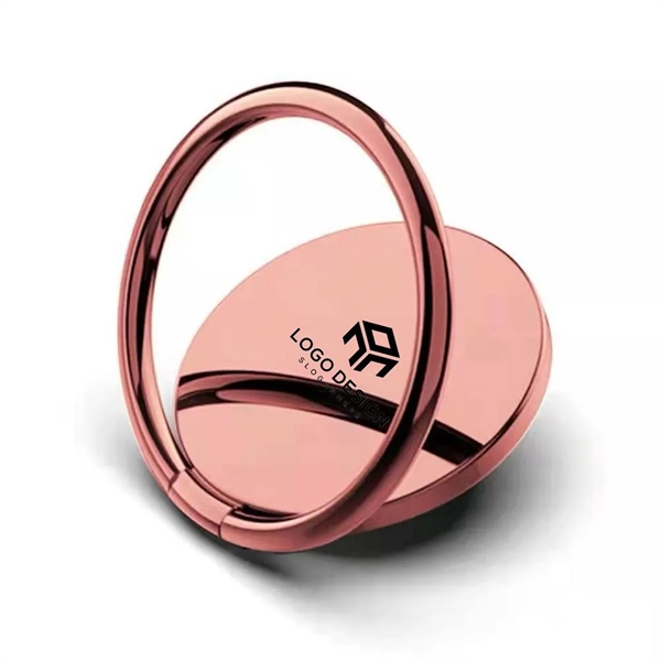 Customized Rotatable Zinc Alloy Round Phone Stand Ring - Customized Rotatable Zinc Alloy Round Phone Stand Ring - Image 0 of 4
