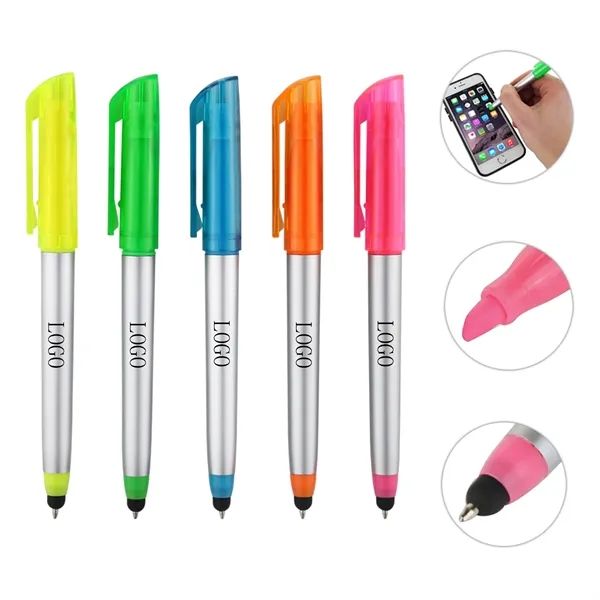 3 in 1 Combo Stylus for Touchscreens - 3 in 1 Combo Stylus for Touchscreens - Image 0 of 5