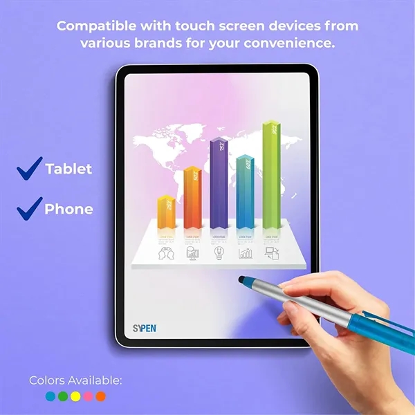 3 in 1 Combo Stylus for Touchscreens - 3 in 1 Combo Stylus for Touchscreens - Image 3 of 5