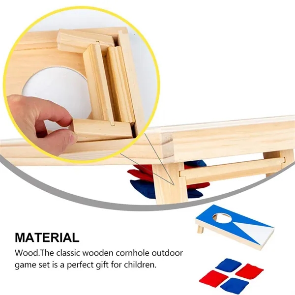 Wooden Sandbag Toss Game - Wooden Sandbag Toss Game - Image 2 of 3
