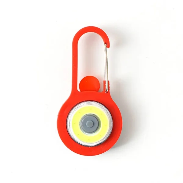 COB Keychain LED Work Light Portable Safety Carabiner Lamp - COB Keychain LED Work Light Portable Safety Carabiner Lamp - Image 4 of 5