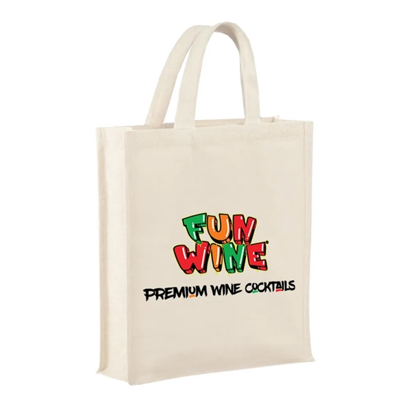 3-Bottle Heavy Cotton Canvas Tote - 3-Bottle Heavy Cotton Canvas Tote - Image 1 of 2