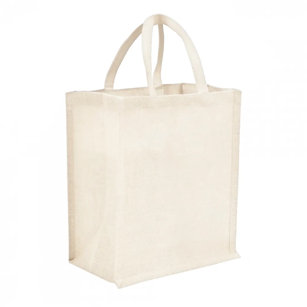 6-Bottle Heavy Cotton Canvas Tote - 6-Bottle Heavy Cotton Canvas Tote - Image 2 of 2