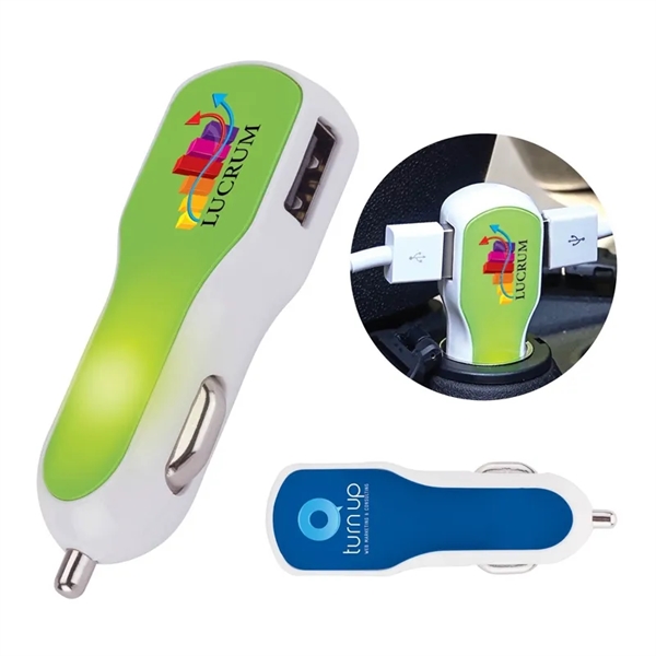 Solas Twin Port USB Car Charger - Solas Twin Port USB Car Charger - Image 0 of 2
