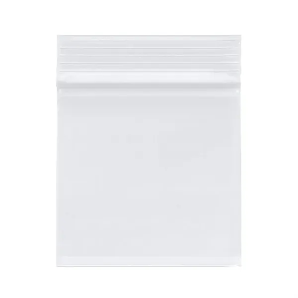 Mini Clear Reclosable Zipper Plastic Poly Bags Pack of 50 - Mini Clear Reclosable Zipper Plastic Poly Bags Pack of 50 - Image 1 of 6