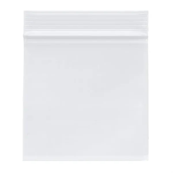 Mini Clear Reclosable Zipper Plastic Poly Bags Pack of 50 - Mini Clear Reclosable Zipper Plastic Poly Bags Pack of 50 - Image 2 of 6