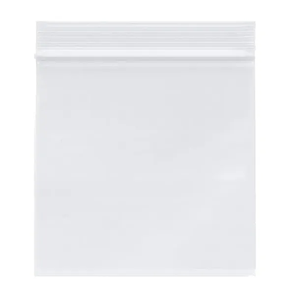 Mini Clear Reclosable Zipper Plastic Poly Bags Pack of 50 - Mini Clear Reclosable Zipper Plastic Poly Bags Pack of 50 - Image 3 of 6