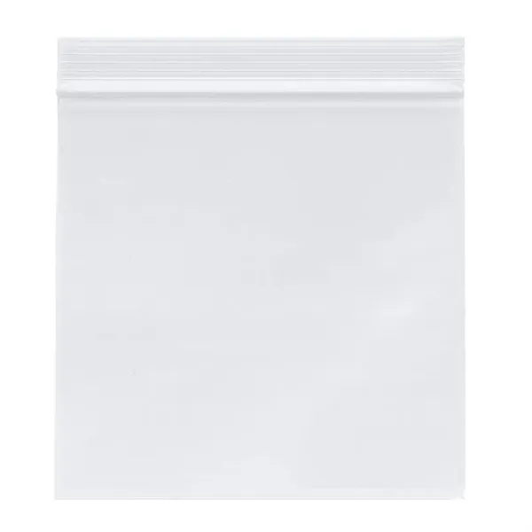 Mini Clear Reclosable Zipper Plastic Poly Bags Pack of 50 - Mini Clear Reclosable Zipper Plastic Poly Bags Pack of 50 - Image 5 of 6