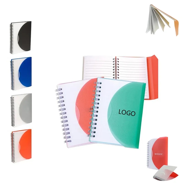 Mini PP Double Spiral Notebook - Mini PP Double Spiral Notebook - Image 0 of 4