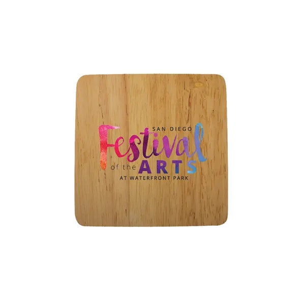 Square Bamboo Coaster
