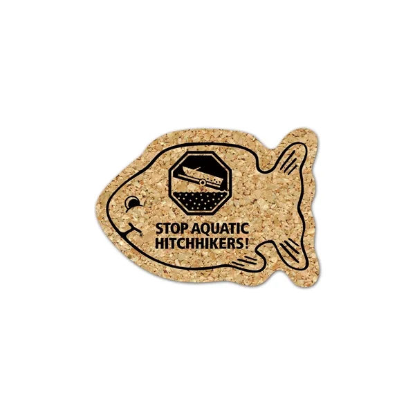 Fish Cork Coaster 4FH