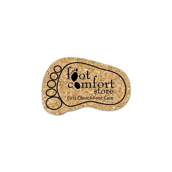 Foot Cork Coaster 4FO