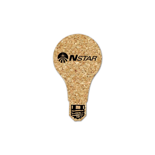 Light Bulb Cork Coaster