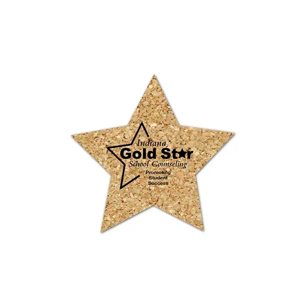 Star Cork Coaster 4ST