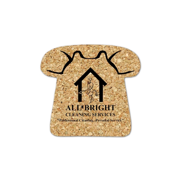 Telephone Cork Coaster 4TL