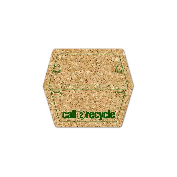 Battery Cork Coaster