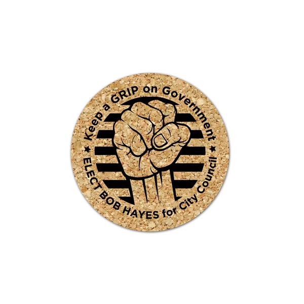 Circle Cork Coaster 5C