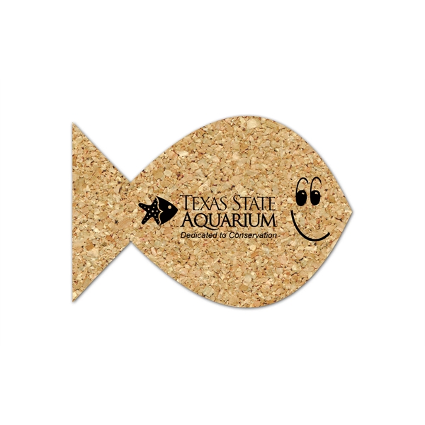 Fish Cork Coaster 5FH