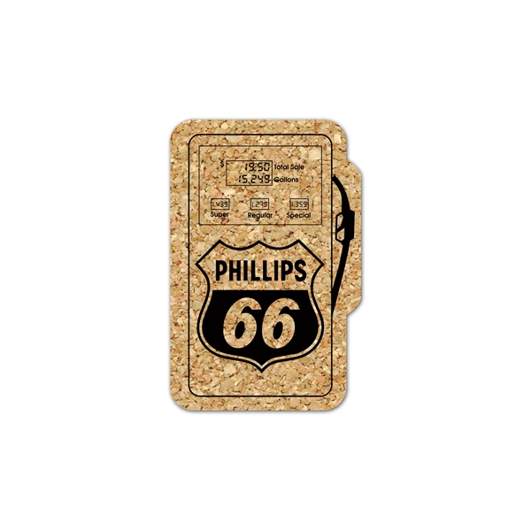 Gas Pump Cork Coaster