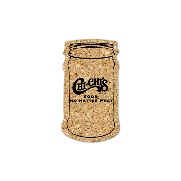 Narrow Jar Cork Coaster