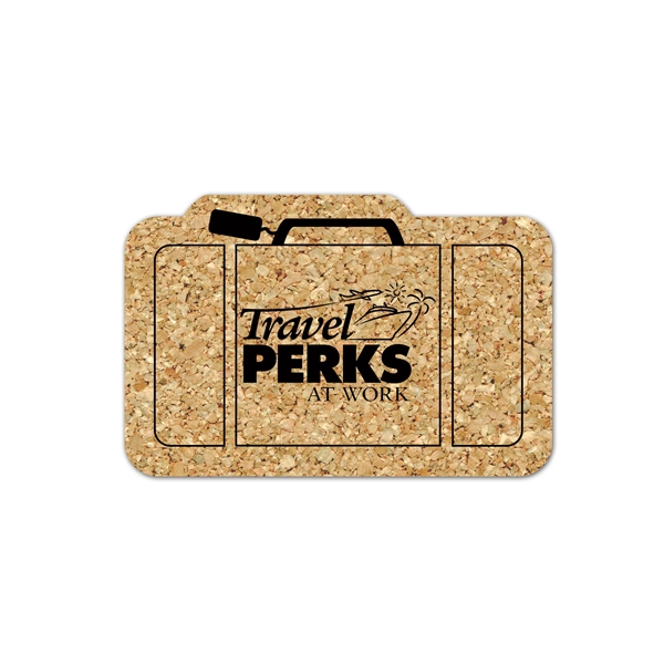 Luggage Cork Coaster