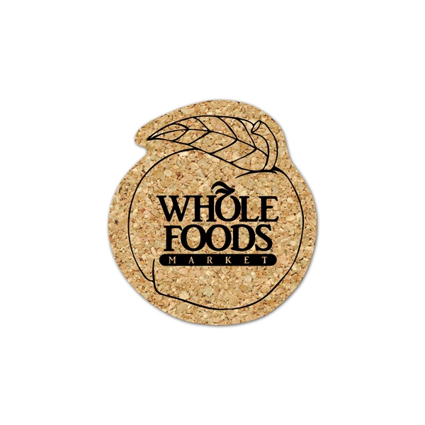 Peach Cork Coaster 5PC