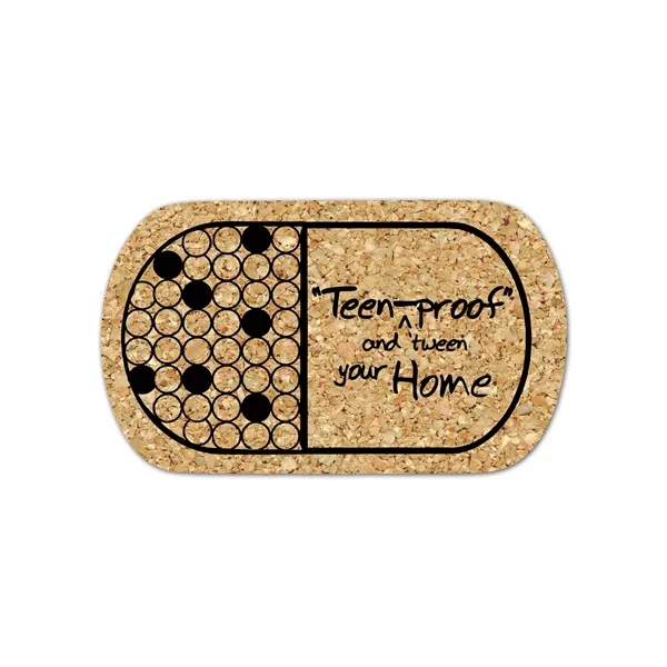 Pill Cork Coaster