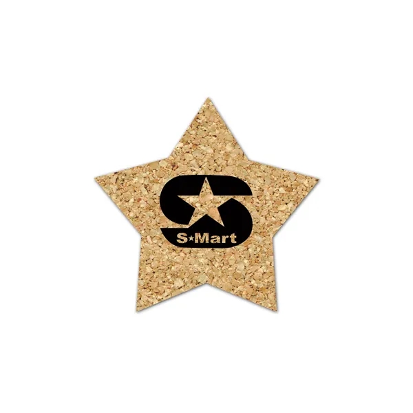Star Cork Coaster 5ST