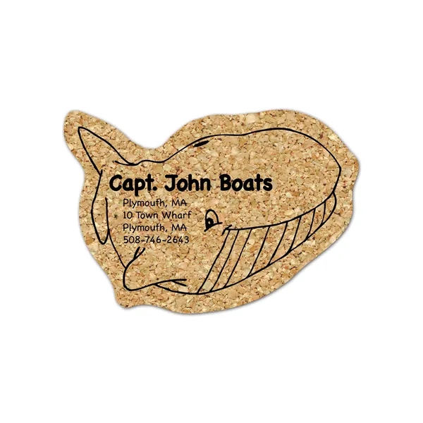 Whale Cork Coaster