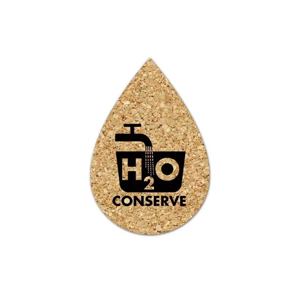 Flame/Water Cork Coaster 6FM