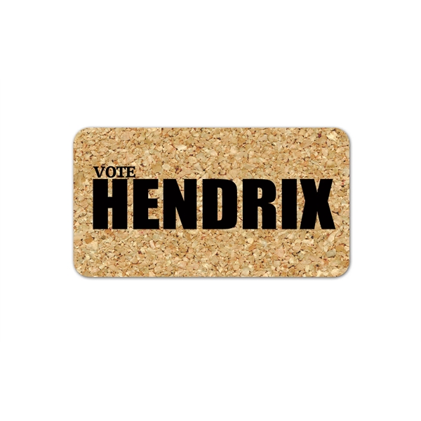 Rectangle Cork Coaster 6R