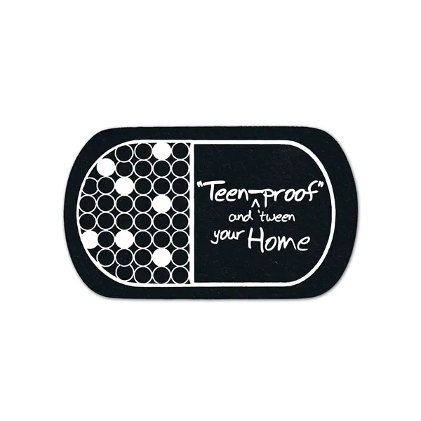 Pill Flat Tire Coaster