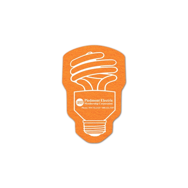 Energy Bulb Shammy Coaster