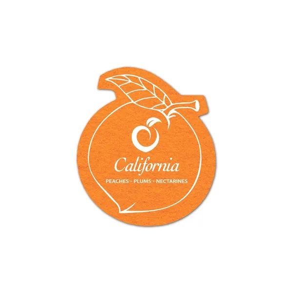 Peach Shammy Coaster