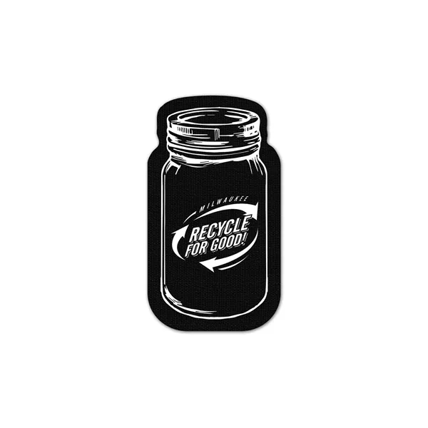 Vinyl Mason Jar Opener